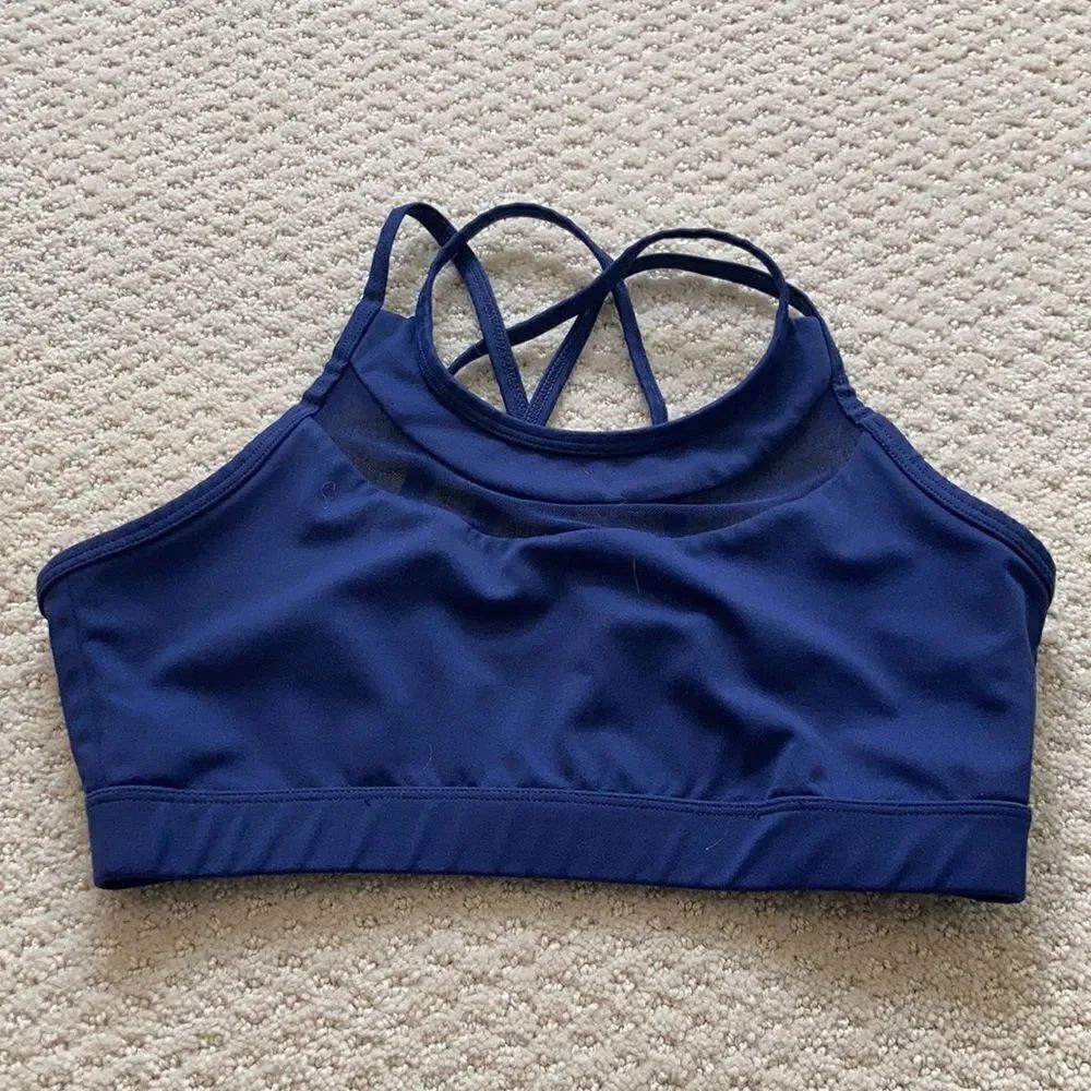 Navy sports bra  